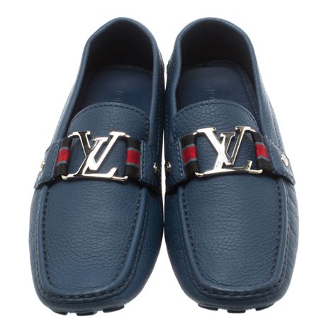 blue louis vuitton loafers|louis vuitton loafers original price.